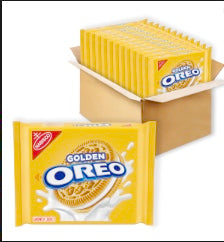 OREO Golden Sandwich Cookies, 12 - 13.29 oz Packs